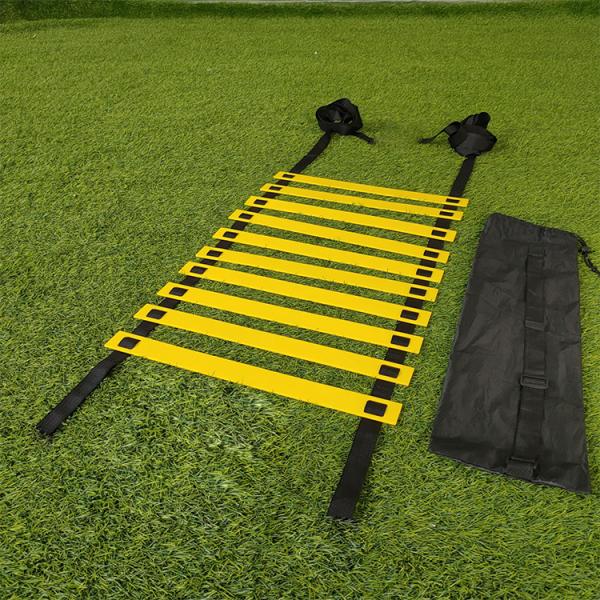 Adjustable Sports Football Agility Ladder Custom Logo Training Speed Equipment With Bag