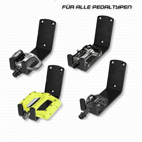 Безопасная подвеска педали велосипеда для электронных велосипедов и дорожных велосипедов MTB Чёрный стальной материал