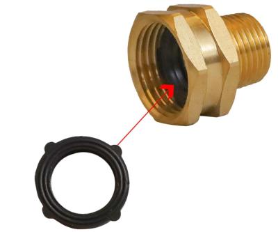 GHT ao conector de bronze da torneira do NPT, 3/4 fêmea adaptador masculino da mangueira de jardim a 1/2”