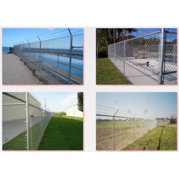 Длина отверстия 30m диаманта загородка звена цепи в 10 ног гальванизировала и покрытый Pvc