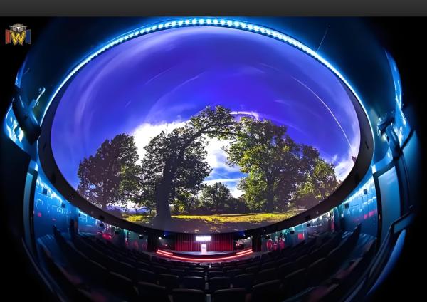 4D 9D Flying VR Dome Cinema for Theme Parks with CE Certification