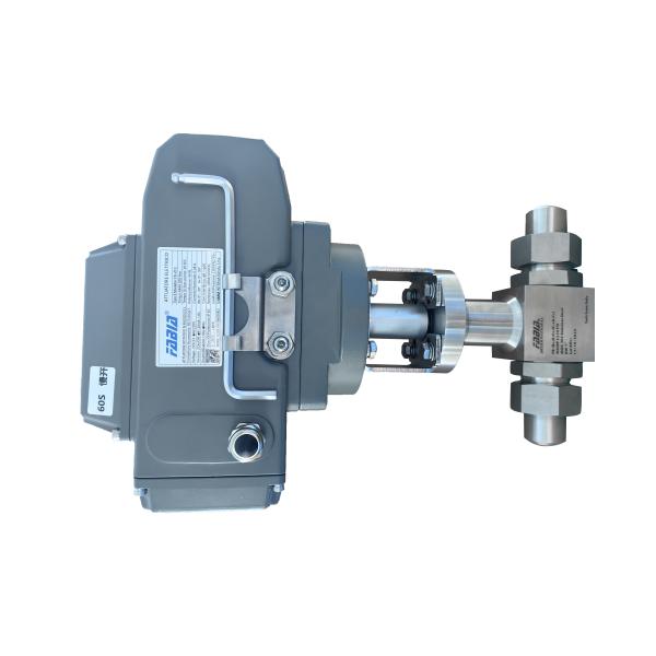 Electric Stainless Steel High Pressure Butt Welding Dn15 Ball Valve