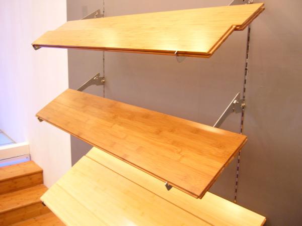 Indoor Above Grade/Wood Subfloor 12mm 14mm Natural Color Click System Bamboo Flooring
