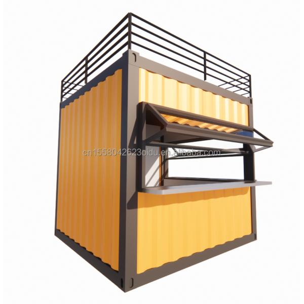 Modern Design Steel Buildings Flat Pack Shipping Prefabricated Sandwich Panel Pre Fab Container Folding Portable Foldable Container House
