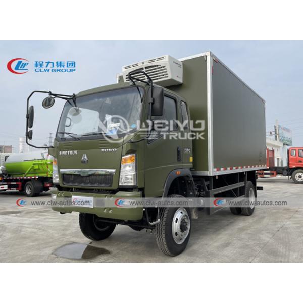 Тележка 10Тонс 10МТ холодильника замораживателя короля ХОВО 4кс4 АВД термо- для перехода мяса