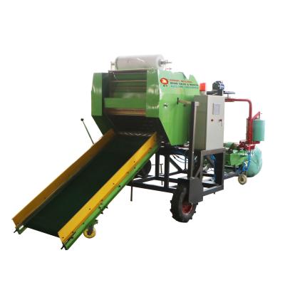 11Kw Three Phase Silage Baler Machine Small Round Electric Engine 8sec/Layer