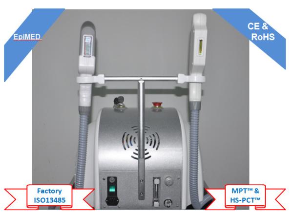 a máquina IPL da remoção do cabelo da pele OPTA a dor de SHR livre com a lâmpada de xênon LaserTell de Alemanha