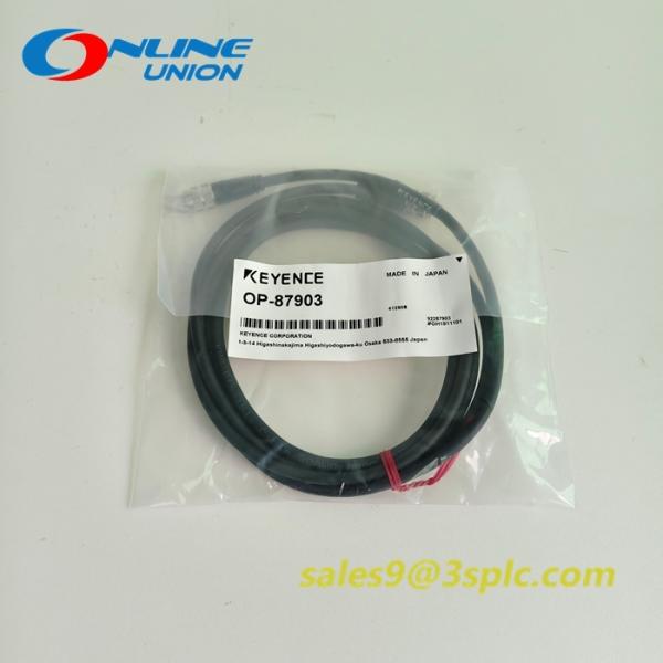 KEYENCE OP-87903 2m Sensor Head Cable with M8 Connector