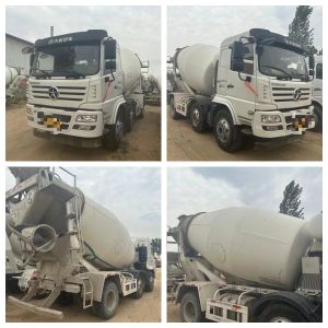DAYUN Used Concrete Mixer Truck 10m³ 6x4 Chassis 336HP Ready For Construction