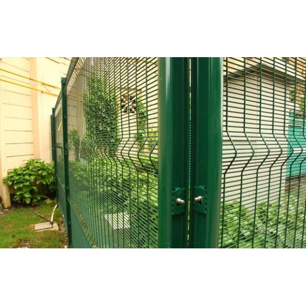 358 Powder Coated High Strength 3.6x2.5m Anti Climb Fencing