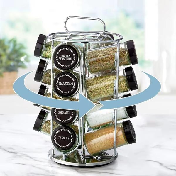 Venda a quente de alta qualidade de aço inoxidável anti-agitação porta cápsula de café giratório 35pcs organizador de café cápsula