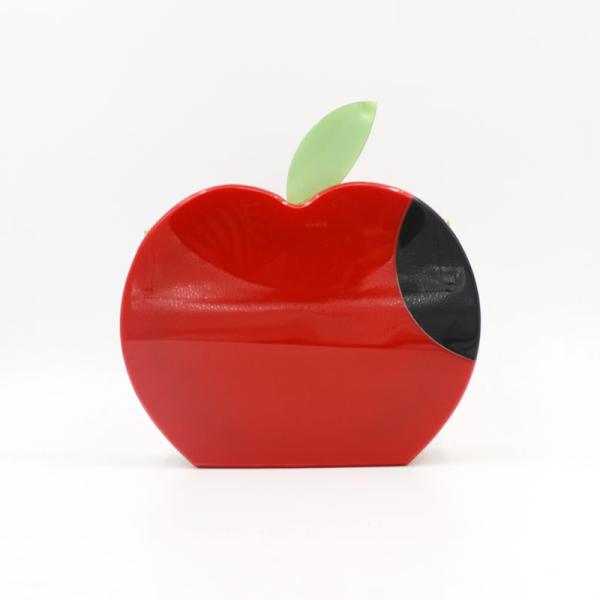 Fashion Apple Shape Evening Clutch Bags Red Everyday Clutch Purse For Party