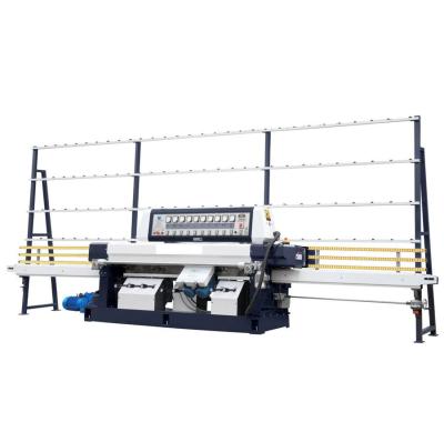 7m/Min Straight Line 9 Spindles Glass Edging Machine