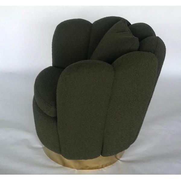 Teddy Bear Fabric 75*70*75cm Living Room Lounge Chair