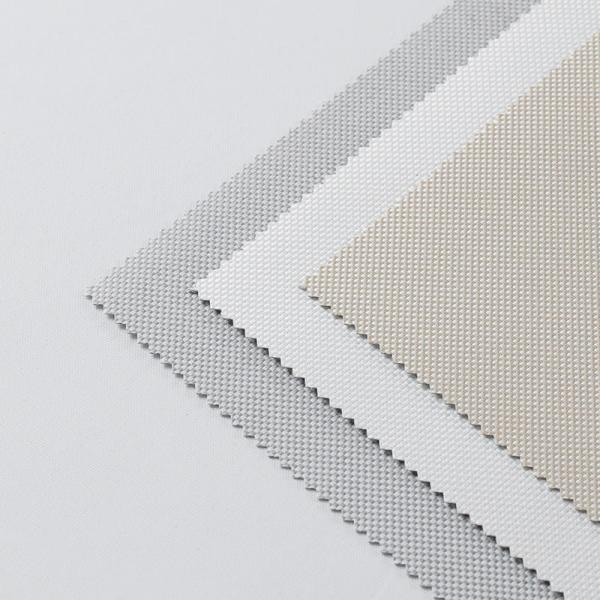 Wholesale 3M Width Blackout Polyester Sunscreen Fabric Roller Shades Anti UV With Cheap Price