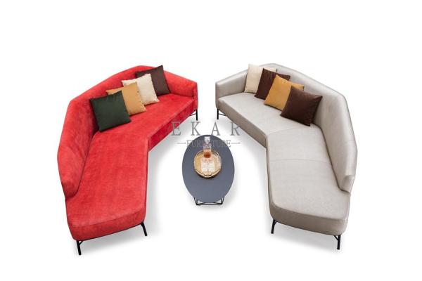 Hotel Recliner Furniture Velvet Leisure Chaise Couch Living Room Sofa