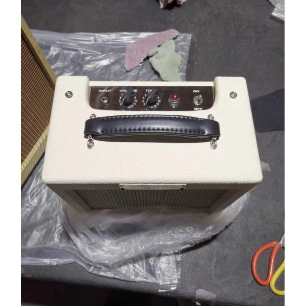 Custom 1*8 Inch Grand Boutique 5W Class A Valve Vintage Style Tweed White Black Tolex Guitar Amplifier Tube Amp Combo