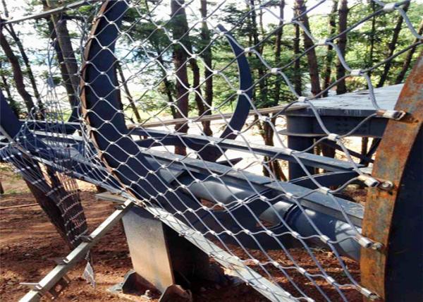 GV de aço inoxidável do óxido do preto da malha do aviário do papagaio de AISI 316 habilitado