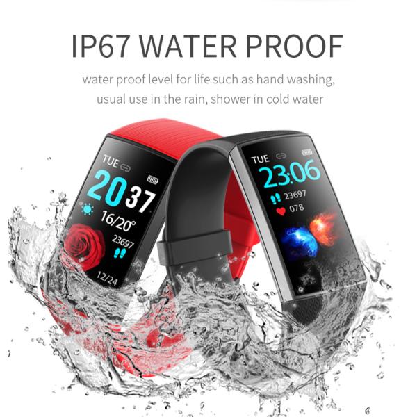 Smart Watch de Rate Blood Pressure Blood Oxygen del corazón de Smartwatch de la prenda impermeable de ECG