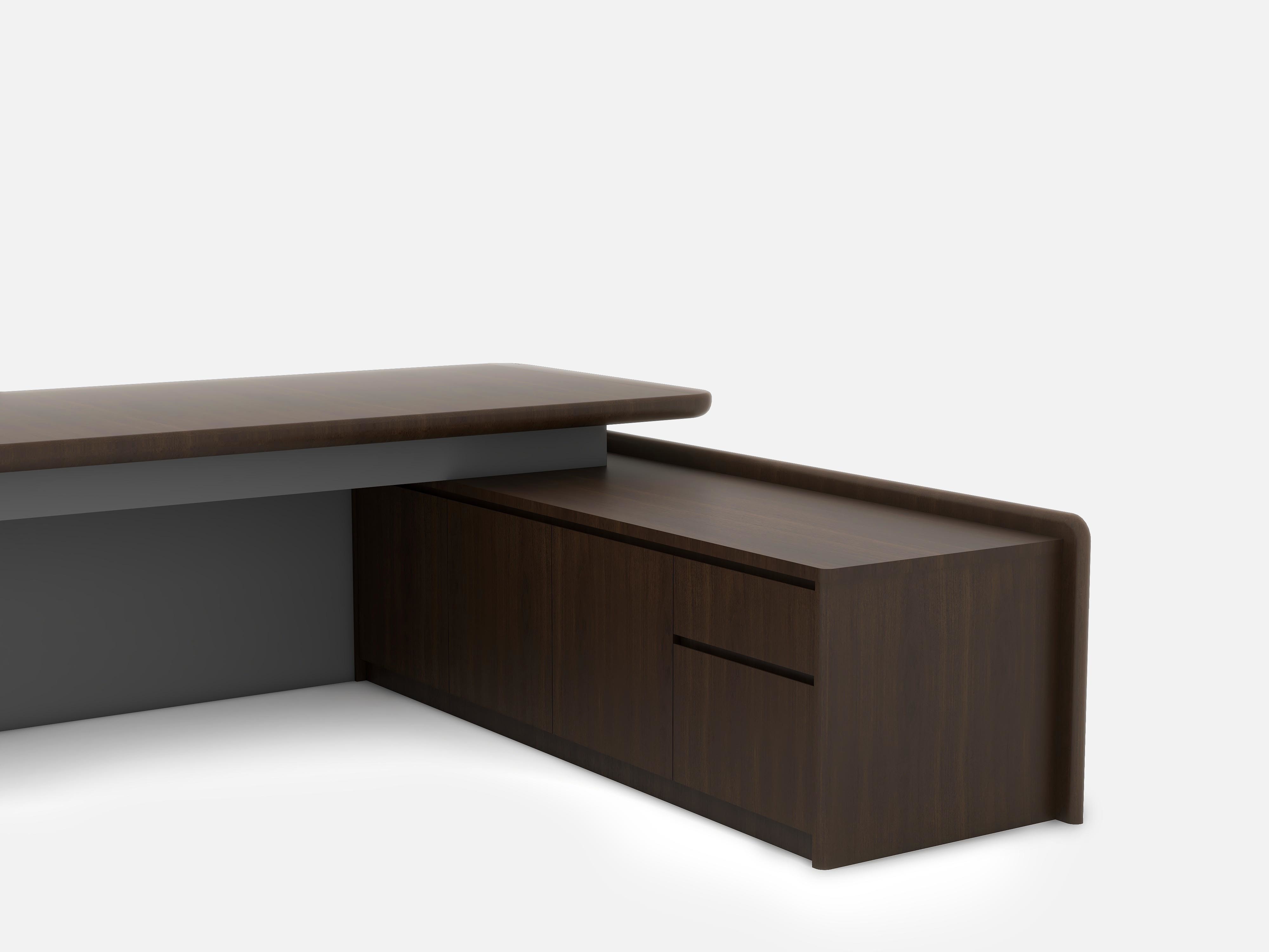 ISO45001 Contemporary Executive Desk High End Office Desk Customized