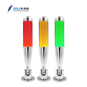 Feu de signalisation à LED DC 24V pour machine CNC, feu d'avertissement à LED en aluminium, stable