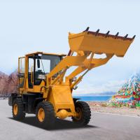 0,7 carregadores de Ton Small Articulating Front End, máquina escavadora compacta do carregador da roda