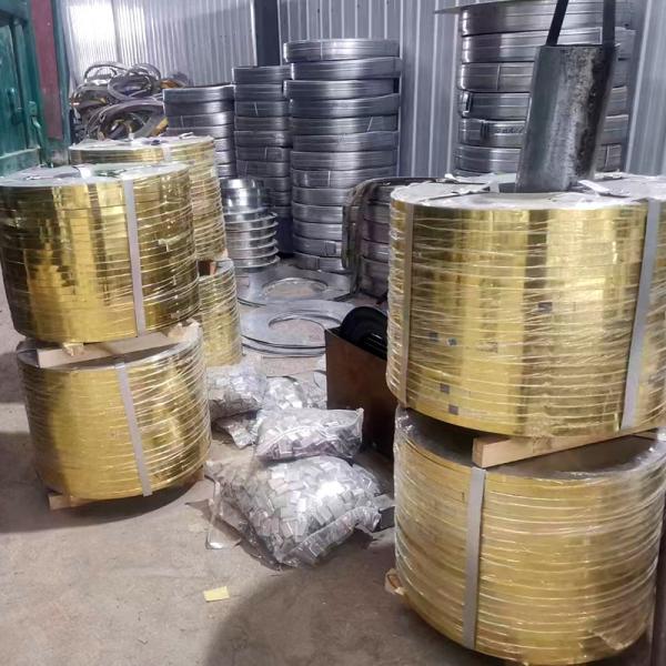 99.9% Pure Copper Tape Copper Stripe In China C2680 Copper Stripe / Brass Strip Rolls
