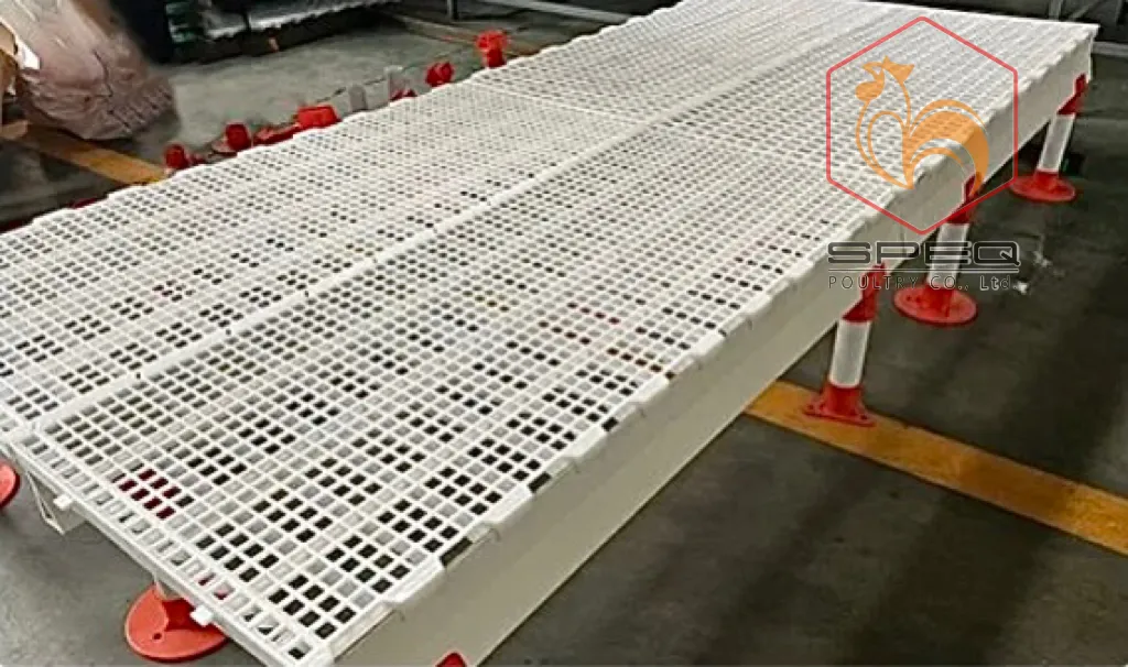 Poultry Equipment Plastic Slats Flooring Moisture Resistant for Broiler Farm