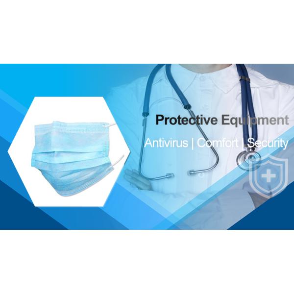 Disposable Medical Grade Latex Free Earloop Procedure Masks