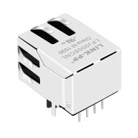 Port simple de LPJ0006CNL RJ45, 1CT : 1, connecteur Jack féminin de filtre à jeûner Ethernet