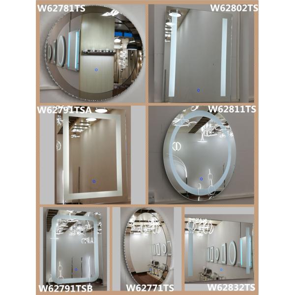 High Brightness Makeup LED Strip Mirror Wall Mounted For Bathroom
