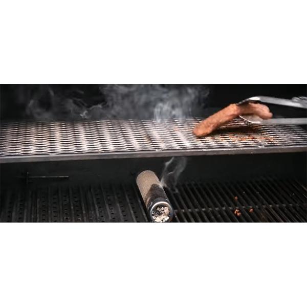Stainless Steel Wood Pellet Smoker Tube , BBQ Cold / Hot Smoke Generator