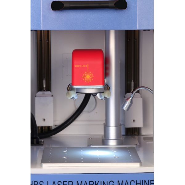 Hbs Laser Germany Standard Fiber Laser Marking Machine/Full Enclosed Class 1 Fiber Laser Marker for Stainless Steel
