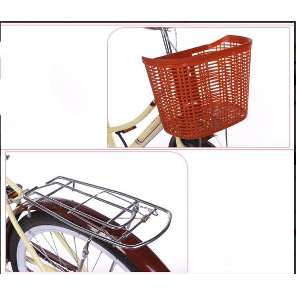 6 vitesses de vélo de ville sans suspension pour une conduite en douceur et rapide en ville