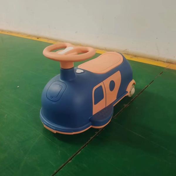 Green Plastic Grade Happy Baby Balance Car for Children's Toys Ride On Car Direct Discount
