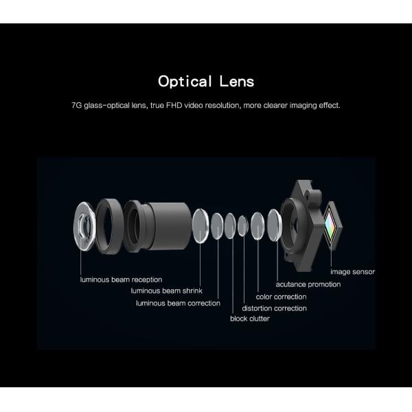 Cámara impermeable durable del cuerpo 1296P con grados de la temperatura -40 a 80 del trabajo