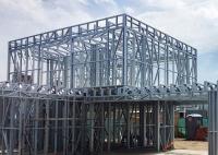 2 casas de armação de aço da luz da história, construção da casa pré-fabricada para a arquitetura de abrigo