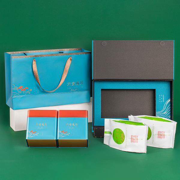 Mid Autumn Moon Cake Gift Packaging Boxes Heaven And Earth Cover With Hand