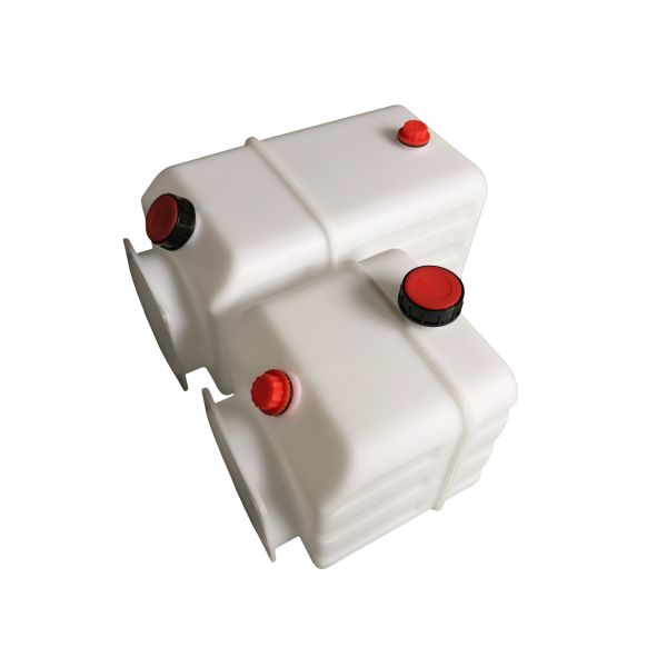Vertical Mounting Plastic Hydraulic Oil Tank 18L for Power Units