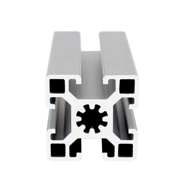 45*45 Profil d'extrusion d'aluminium d'usine Cadre T fente Profil d'aluminium industriel anodisé extrudé sur mesure