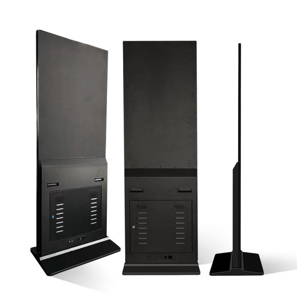 High Definition 32 Inch Vertical Digital Signage Display With Android Octa Core WiFi