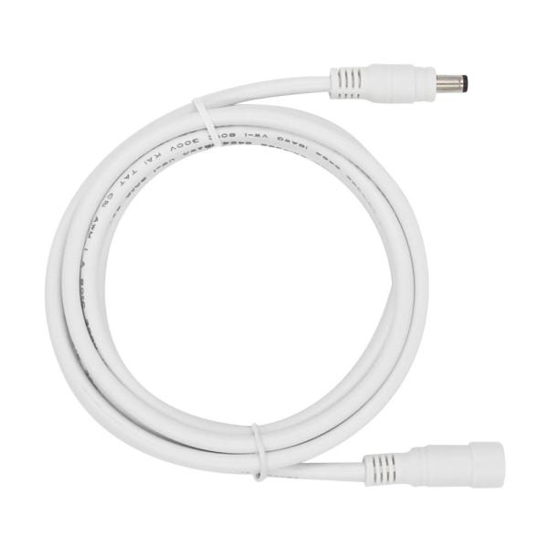 20AWG DC Power 5525 DC Plug Extension Cable Homem para Mulher 5.5mm*2.5mm