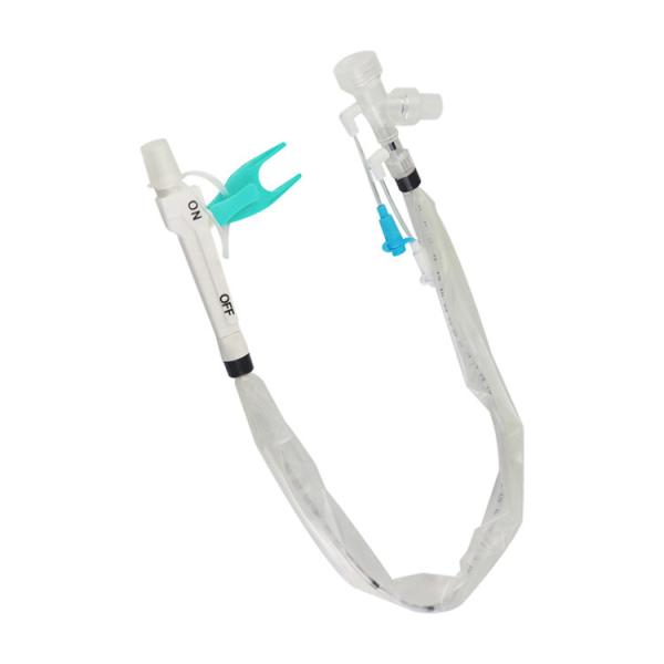 Медицинская педиатрическая закрытая система катетера 24H 72H всасывания с всасывающей трубой представления клапана