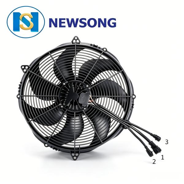Bus AC Replacement Parts 2900rpm 2200rpm Brushless Cooling Fan Energy Saving