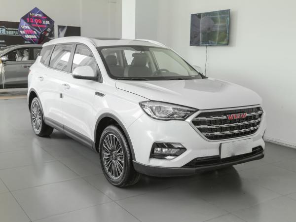 Fuel Tank 55L White 7 Seater Car SINOTRUK VGV Used Manual SUV 175 Km/H