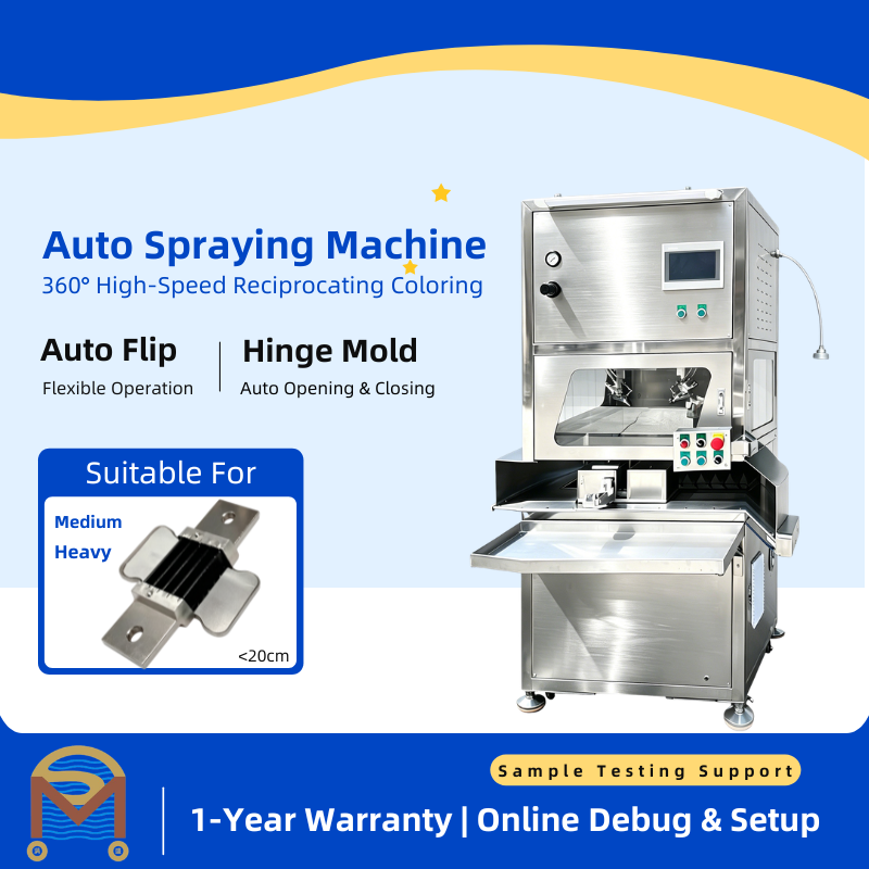 Automatic Spraying Machine, Industrial Coating Equipment for Metal Flow Divider Surface Finishing