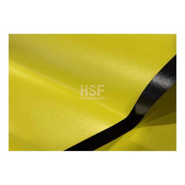 100μm Base Film 25μm Emboss Depth Yellow-Black Dual-Color CPP Film for Premium Stationery & Industrial Packaging