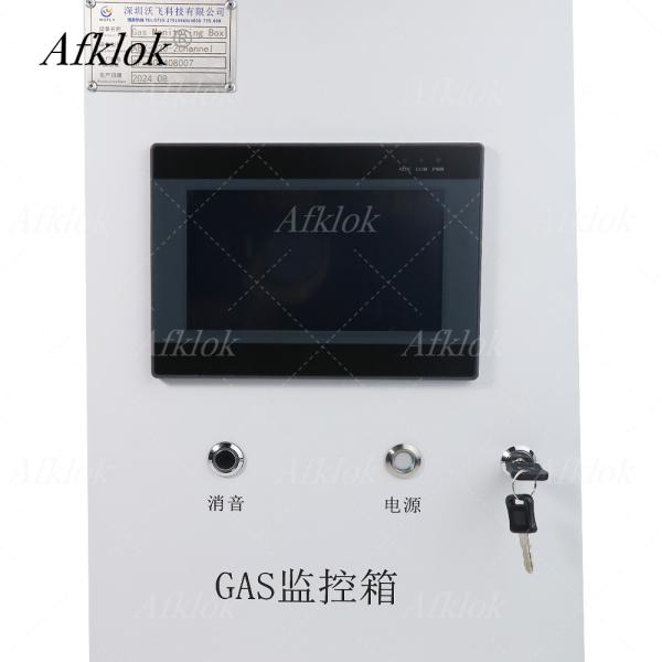 GAS Alarm Box for Monitoring of gas pressure and concentration