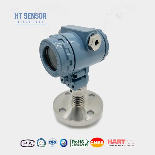 Transmissor de sensores de pressão de diafragma flush da série HT para indústria de alta temperatura