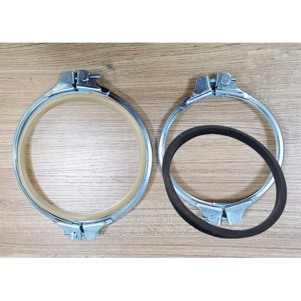 Сверхмощные струбцины стальной трубы для давления & температуры удаления пыли нормальных